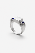 Anillo hecho a mano en plata Foto detalle de producto