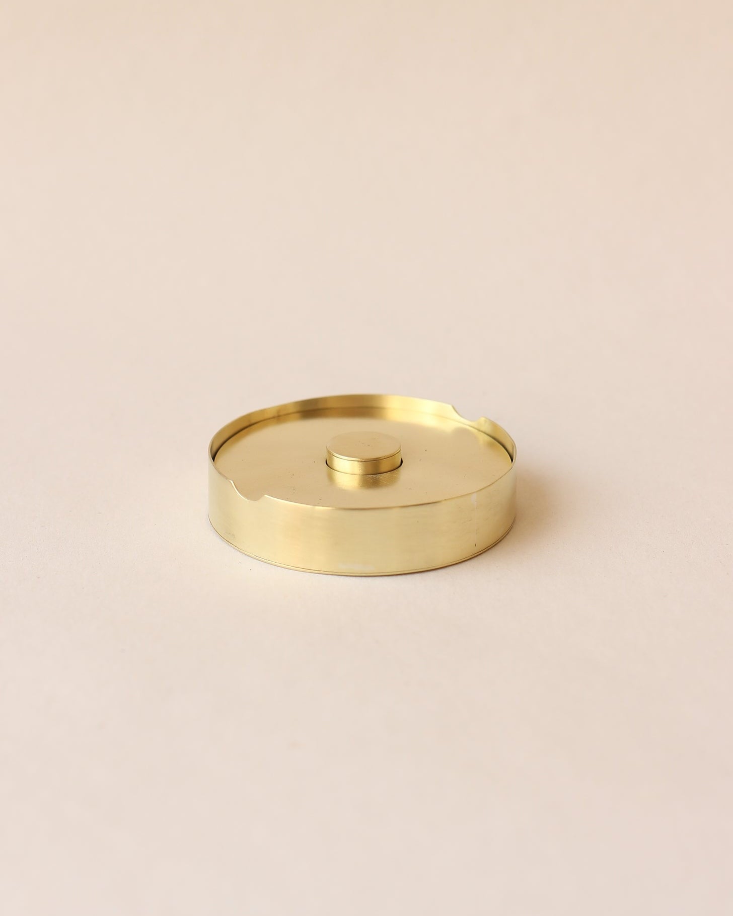 Brass ashtray