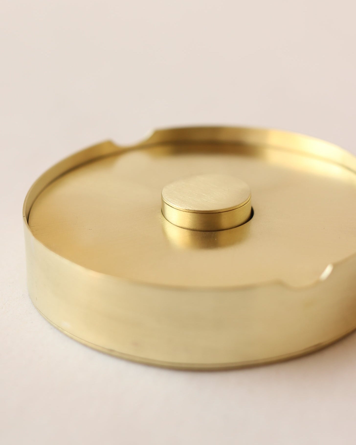Brass ashtray