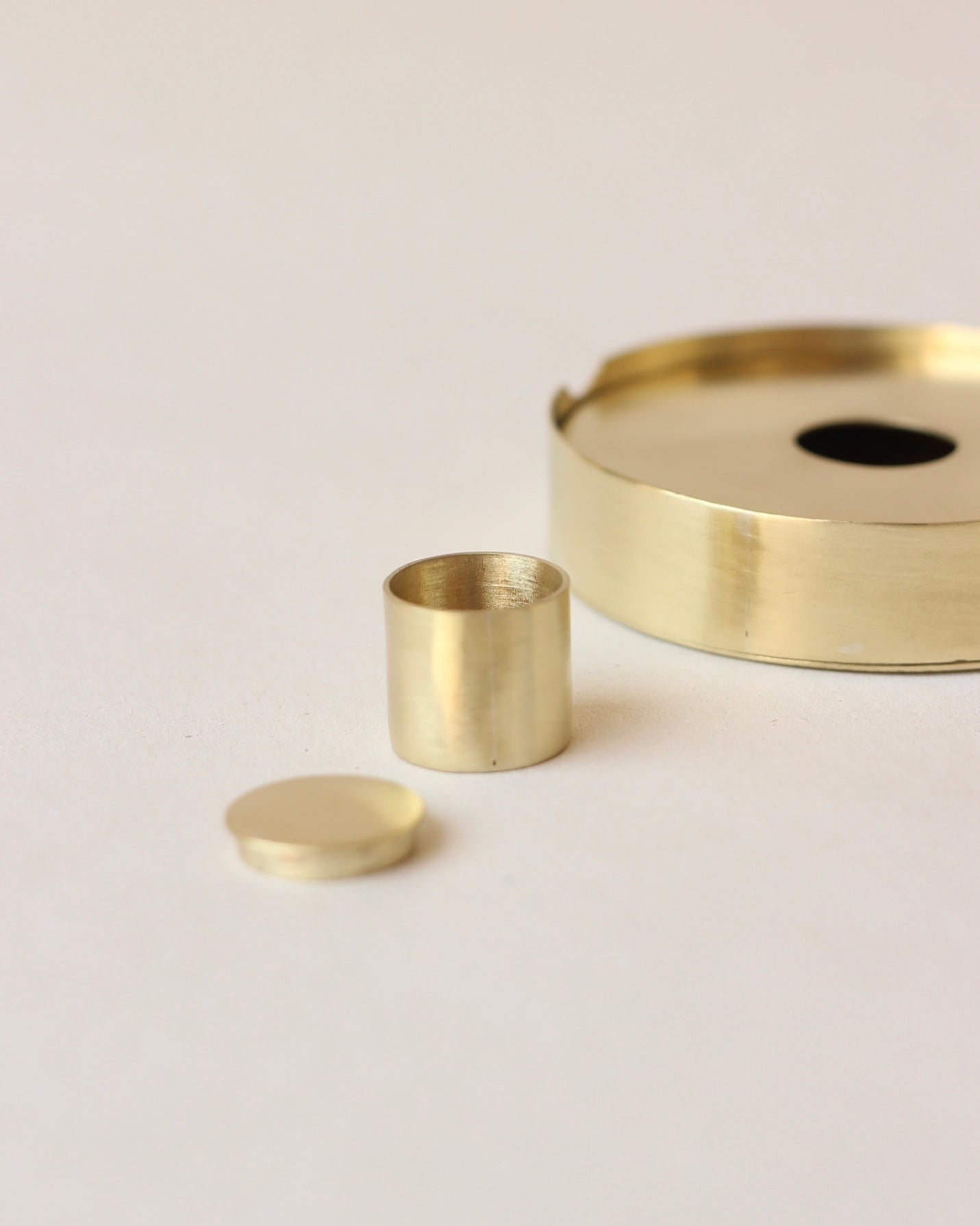 Brass ashtray